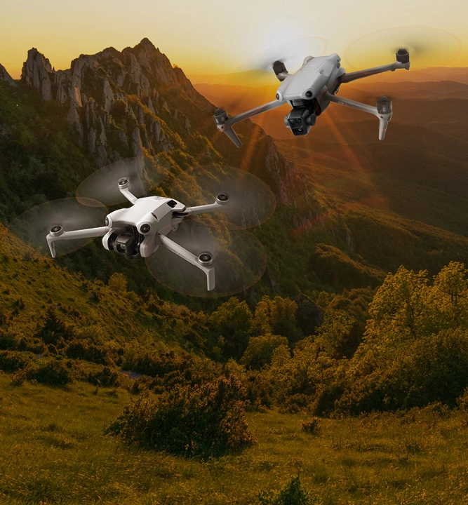 DJI Mini 4 Pro vs DJI Air 3 – porównanie