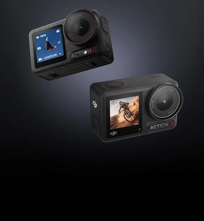 DJI Osmo Action 5 Pro i DJI Osmo Action 4 – porównanie
