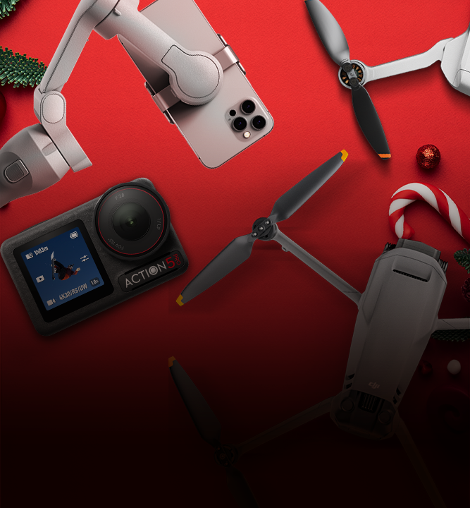 Grudniowe promocje DJI 2024 – złap produkty w niższych cenach na święta
