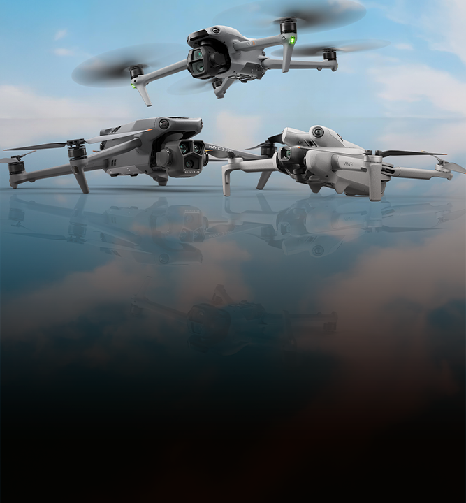 DJI Air 3S vs. DJI Mini 4 Pro vs. DJI Mavic 3 Pro
