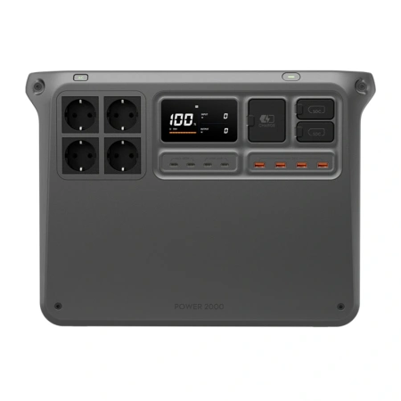 Zestaw DJI Power 2000 + panel solarny 200W + adapter MPPT + kabel MC4