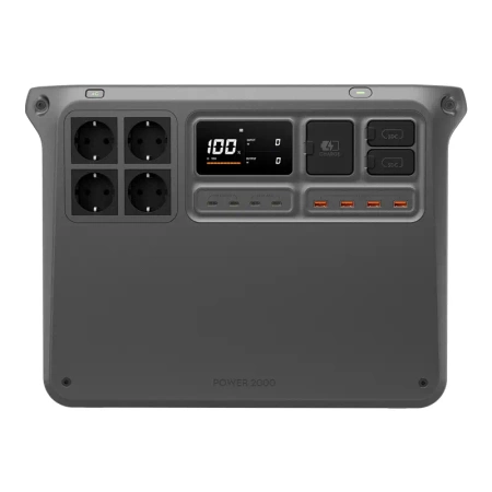 Zestaw DJI Power 2000 + panel solarny 200W + adapter MPPT + kabel MC4