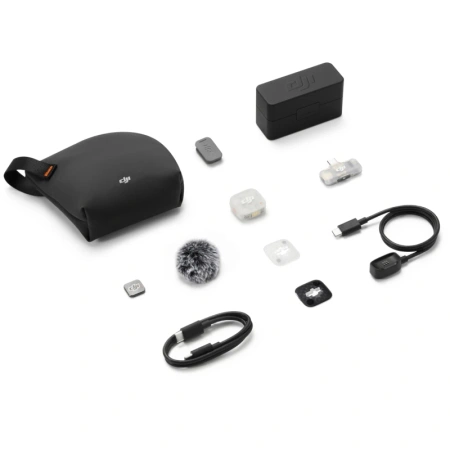 System mikrofonów bezprzewodowych DJI Mic Mini 2S (1TX+ 1RX mobile + etui ładujące)
