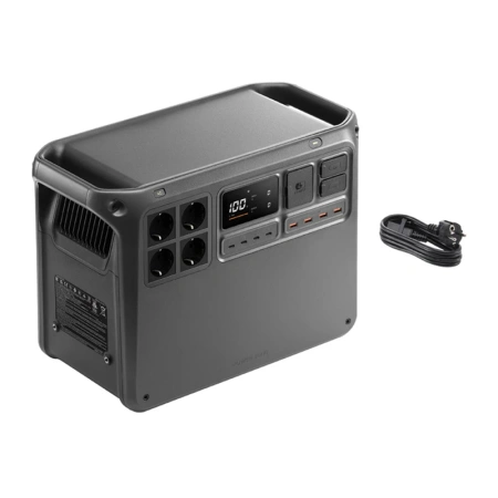 Zestaw DJI Power 2000 + panel solarny 200W + adapter MPPT + kabel MC4
