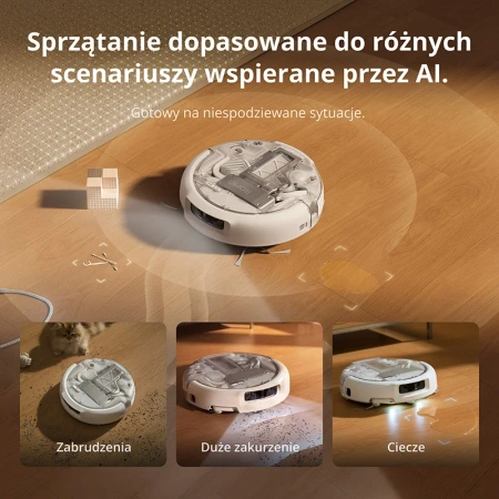Robot sprzątający DJI ROMO A2 ze stacją