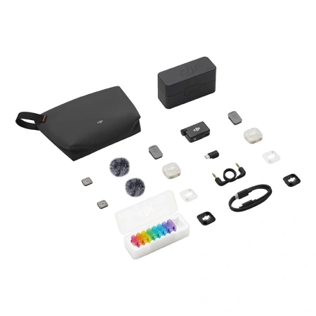 System mikrofonów bezprzewodowych DJI Mic Mini 2S (2TX + 1RX + etui ładujące)