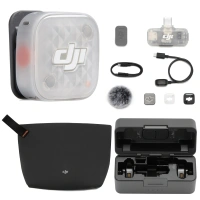 OUTLET System mikrofonów bezprzewodowych DJI Mic Mini 2S (1TX+ 1RX mobile + etui ładujące)