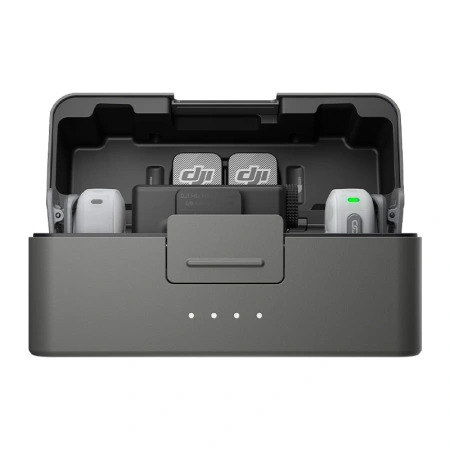 System mikrofonów bezprzewodowych DJI Mic Mini 2 (2 TX + 1 RX + Etui ładujące) 