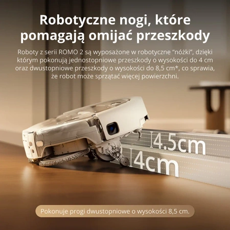Robot sprzątający DJI ROMO A2 ze stacją