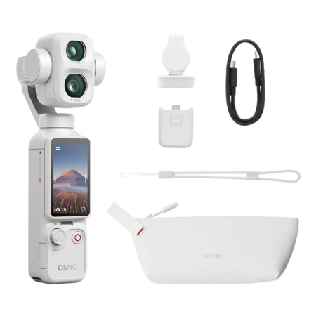 Kamera sportowa DJI Osmo Pocket 4P Standard Combo (Biała)