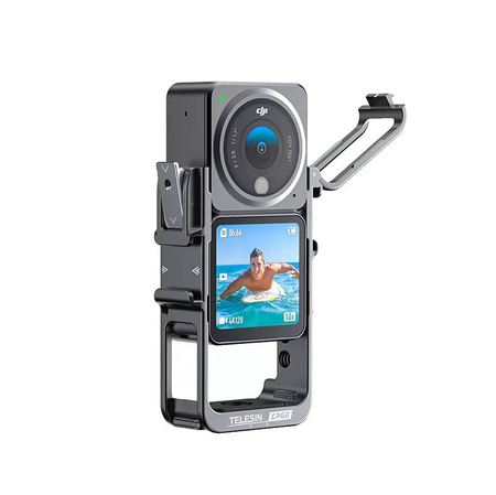 Metalowa obudowa / ramka zabezpieczająca Telesin dla DJI Action 2 (OA-FMS-003)