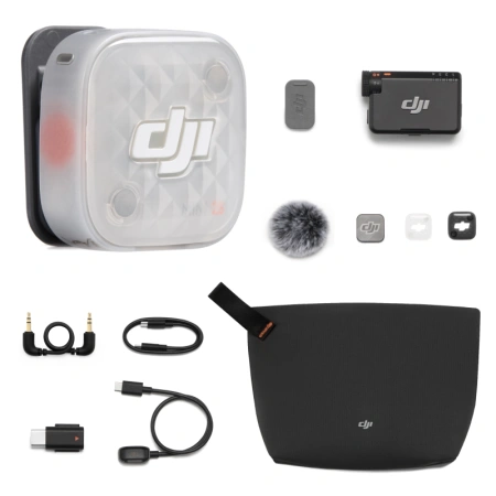 System mikrofonów bezprzewodowych DJI Mic Mini 2S (1TX + 1RX)