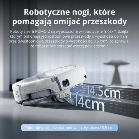 Robot sprzątający DJI ROMO P2 ze stacją