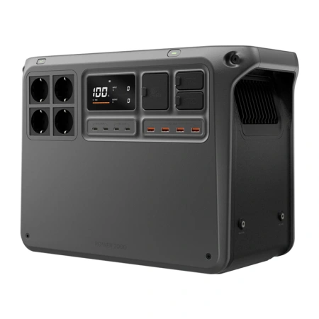 Zestaw DJI Power 2000 + panel solarny 200W + adapter MPPT + kabel MC4
