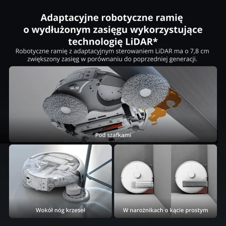 Robot sprzątający DJI ROMO P2 ze stacją