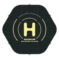 Mata lądowisko Sunnylife do dronów 110cm heksagon - dwustronne - wodoodporne (TJP10)