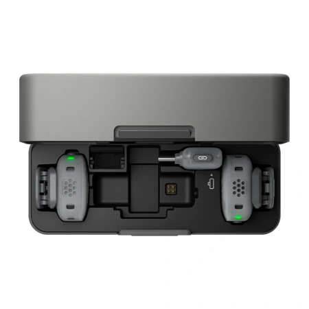 System mikrofonów bezprzewodowych DJI Mic Mini 2 (2 TX + 1 Mobile RX + Etui ładujące)