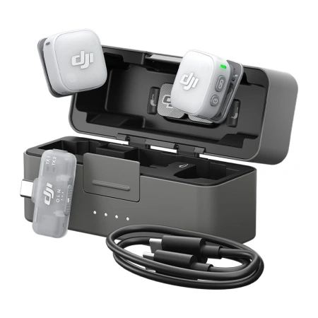 System mikrofonów bezprzewodowych DJI Mic Mini 2 (2 TX + 1 Mobile RX + Etui ładujące)
