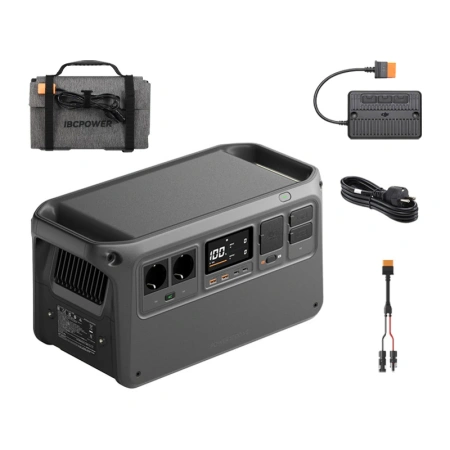 Zestaw DJI Power 1000 V2+ panel solarny 200W + adapter MPPT + kabel MC4