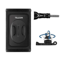 Zestaw Telesin mocowanie na pasek plecaka z uchwytem typu J-hook 360° do GoPro/Osmo Action (GP-BPM-005)