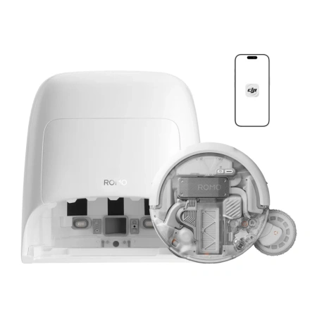 Robot sprzątający DJI ROMO A2 ze stacją