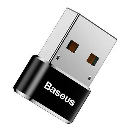 Adapter Baseus USB-C do USB-A czarny