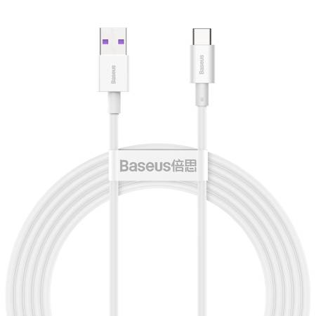 Kabel USB do USB-C Baseus Superior Series, 66W, 2m (biały)
