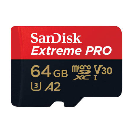 Karta pamięci SANDISK Extreme Pro microSDXC 64GB