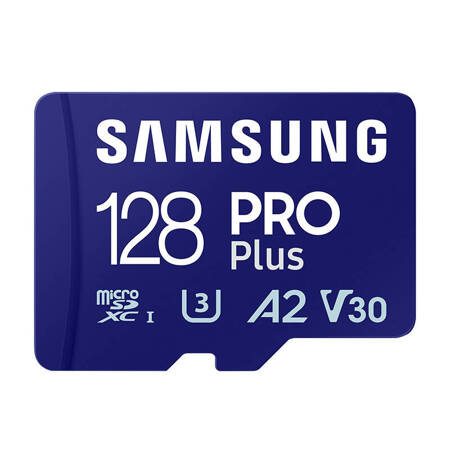 Karta pamięci Samsung PRO Plus SDXC 128 GB U3 A2 V30 (MB-MD128SA/EU)