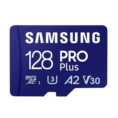 Karta pamięci Samsung microSDXC PRO Plus 128GB z czytnikiem