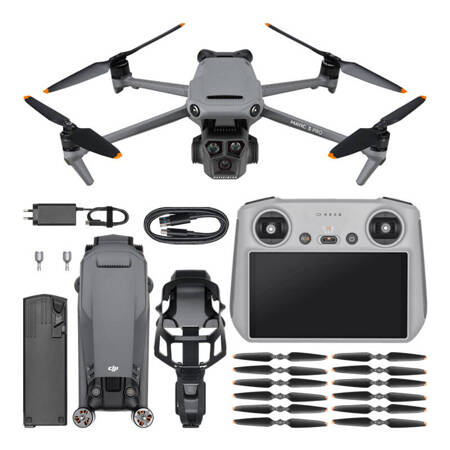 Zestaw Dron DJI Mavic 3 Pro (DJI RC) + Szkło hartowane 2 szt. 