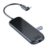 Adapter 6w1 Baseus Hub USB-C na 3x USB 3.0 + HDMI + USB-C PD + RJ45 Ethernet