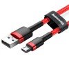 Kabel USB do Micro USB Baseus Cafule 2.4A 1m (Czerwony)